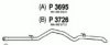 FENNO P3726 Exhaust Pipe